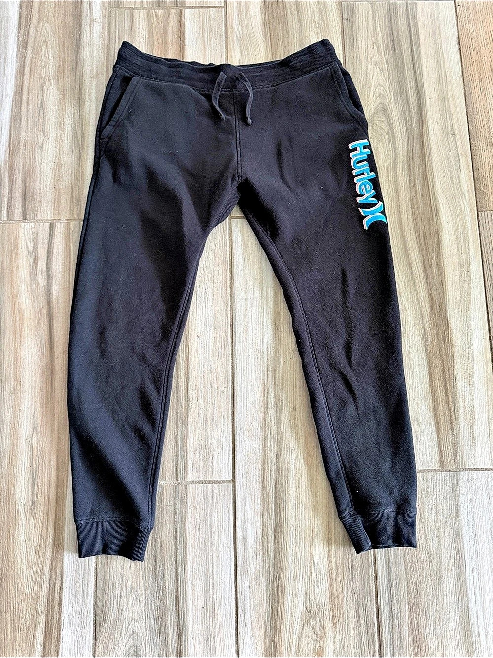 Hurley One and Only Graphic Fleece Jogger Black